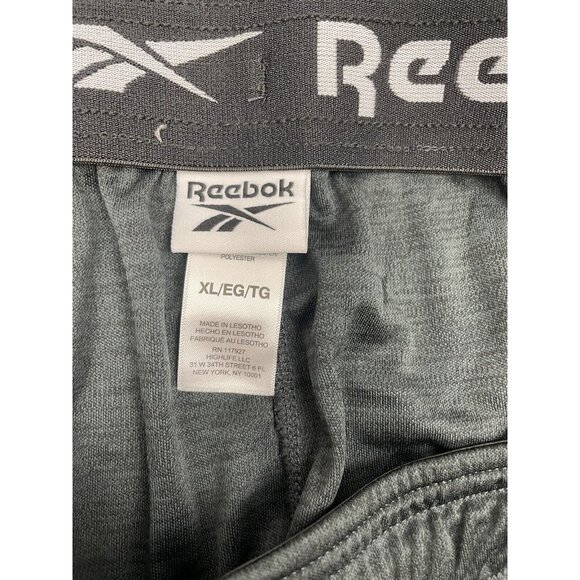 REEBOK MEN'S BLACK HEATHER CRUZ SHORT SIZE XL - Picture 8 of 12